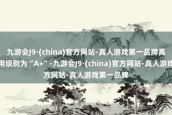 九游会J9·(china)官方网站-真人游戏第一品牌高测转债信用级别为“A+”-九游会J9·(china)官方网站-真人游戏第一品牌