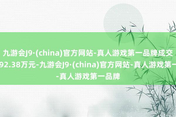 九游会J9·(china)官方网站-真人游戏第一品牌成交额2792.38万元-九游会J9·(china)官方网站-真人游戏第一品牌